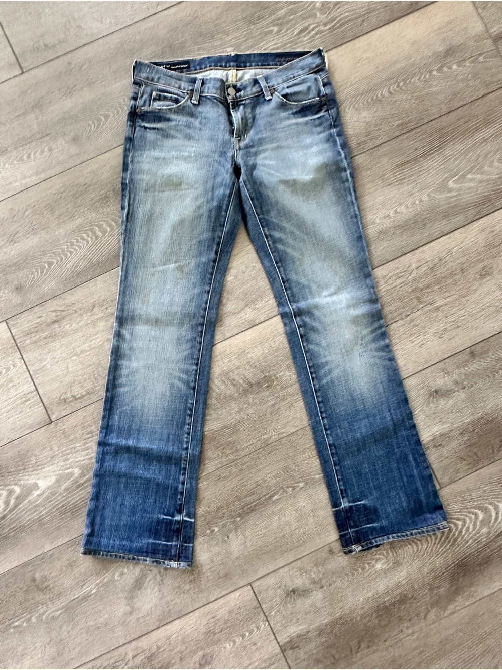 Citizens Of Humanity Light Wash Flare Jeans